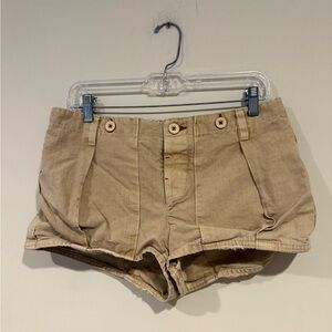Free People Tan Shorts